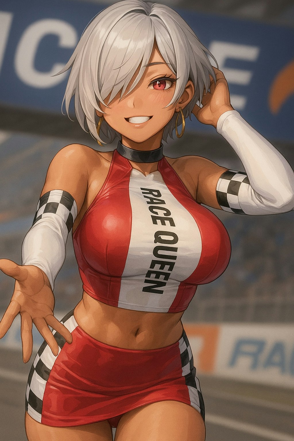 chatGPT ギャル レースクイーン