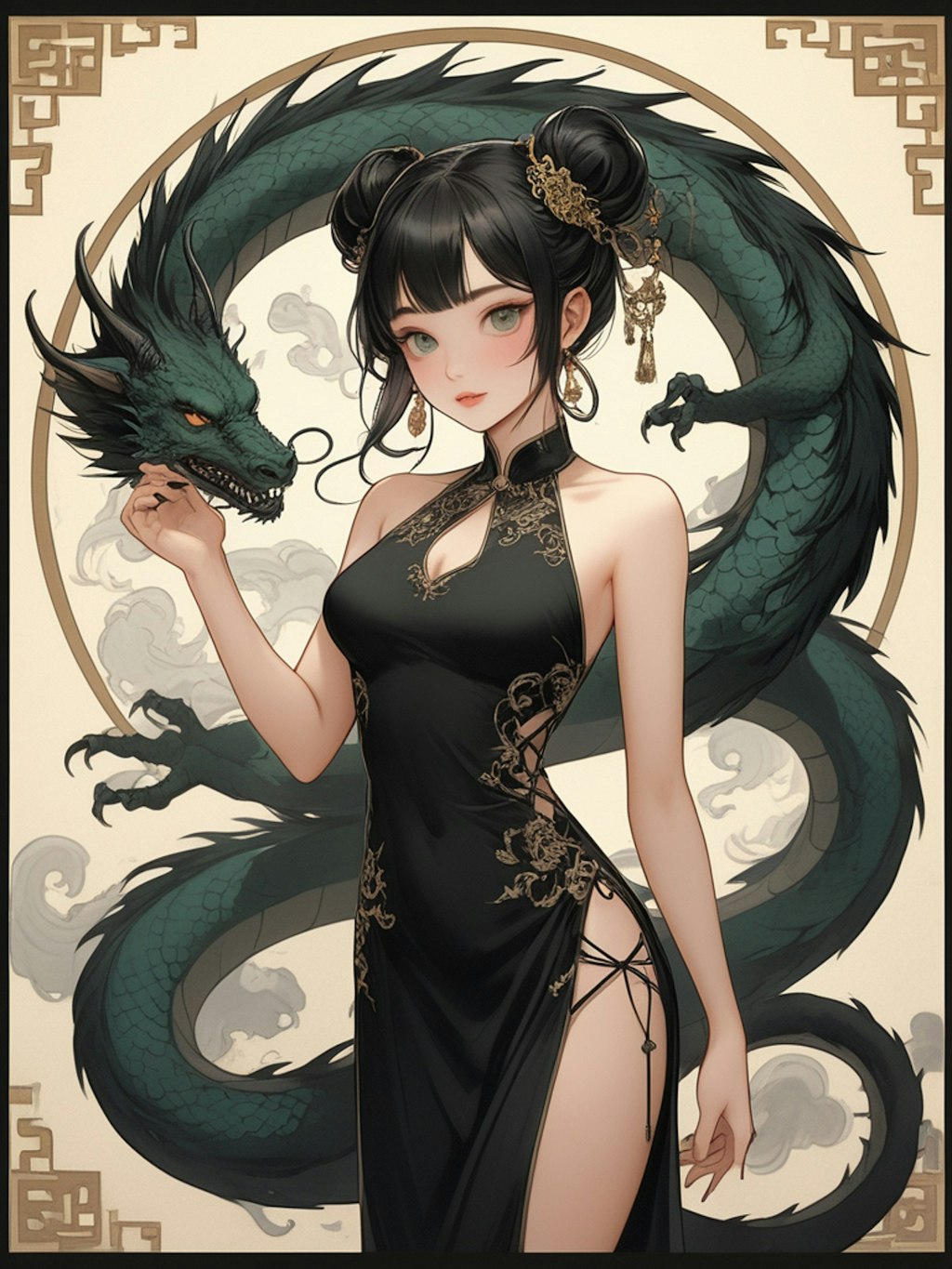 チャイナガール＆ドラゴン