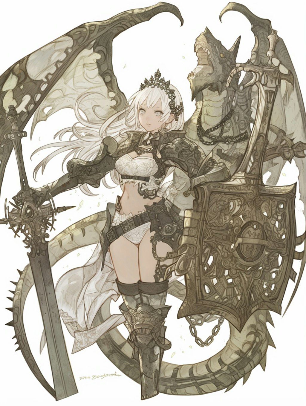 甲冑の姫