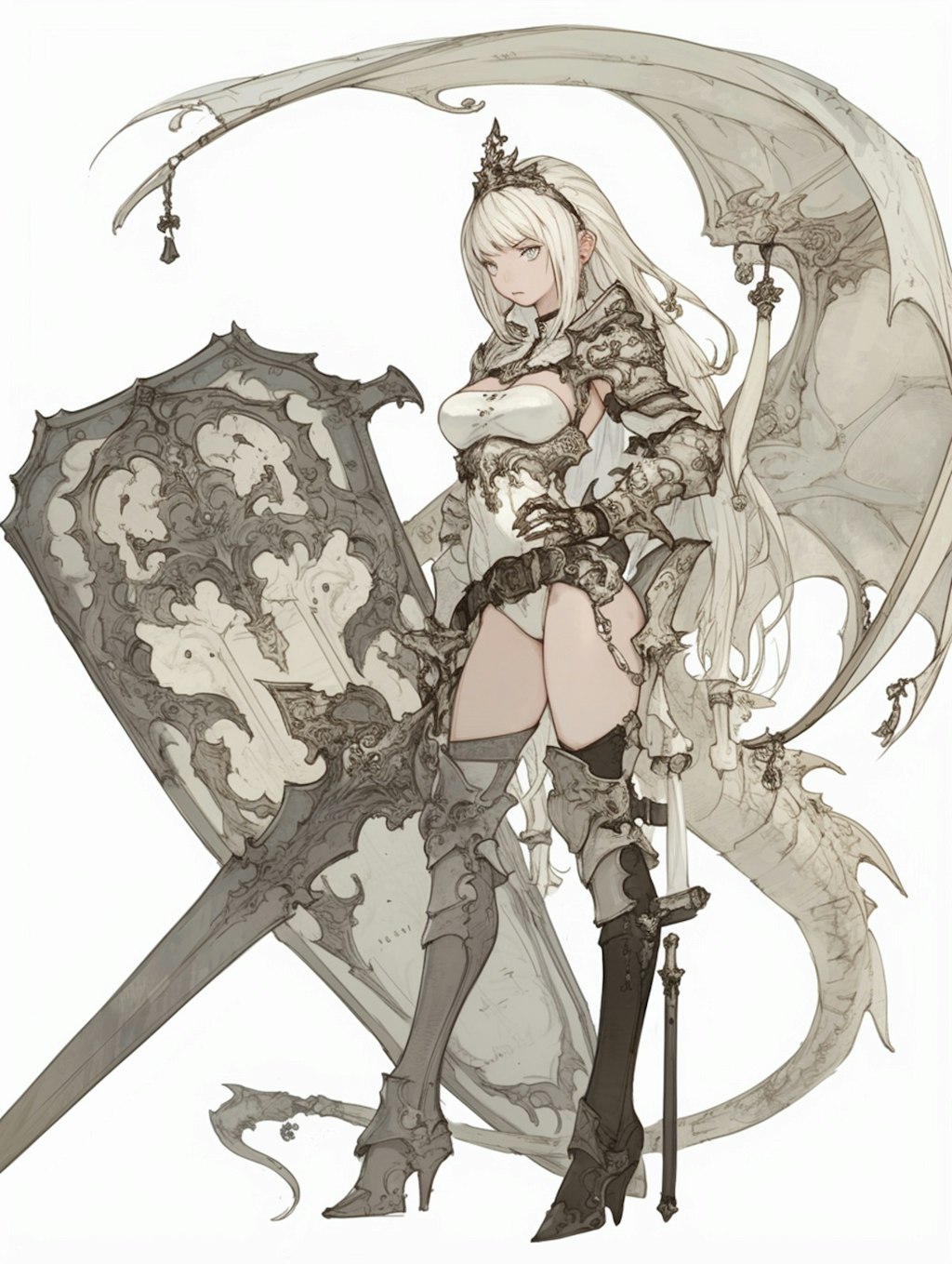 甲冑の姫